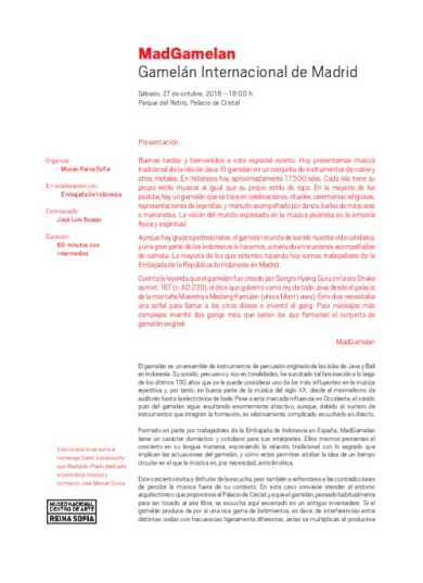 Portada del documento