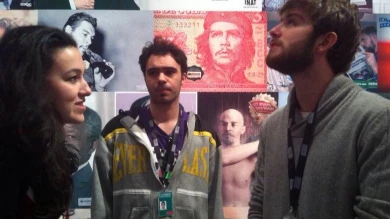 Jóvenes del Equipo en el Museo