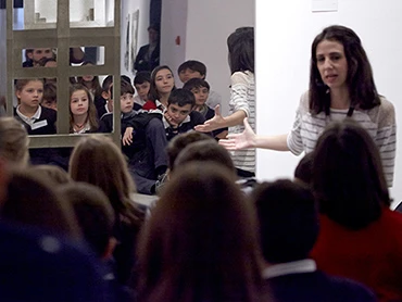 Un momento de la actividad Actuar en la sombra