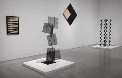 Vista de sala de la exposición La invención concreta. Colección Patricia Phelps de Cisneros, 2013