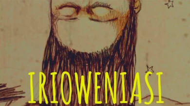 Cartel del documental Irioweniasi. El hilo de la luna, Inmaculada Antolínez Domínguez y Esperanza Jorge Barbuzano, 2018