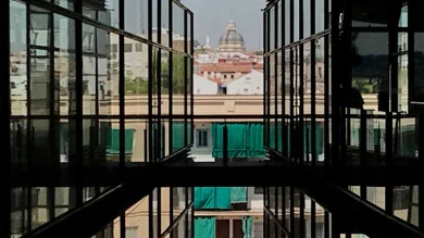 Vista del barrio de Lavapiés, Museo Reina Sofía