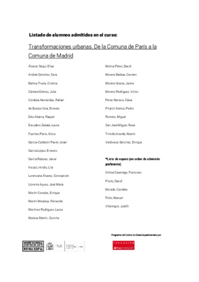 Portada del documento