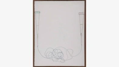 Pepe Espaliú. Sin título. Serie Diez últimos dibujos, 1993. Museo Reina Sofía
