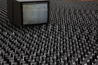 Nacho Criado. Trasvase, 1991. (Detalle) Colección particular