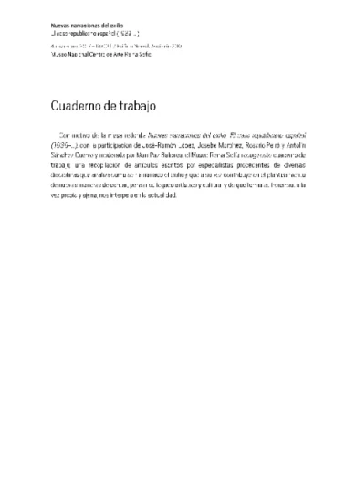 Portada del documento