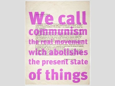 Roberto Jacoby. 1968: el culo te abrocho. Cartel intervenido, 2008