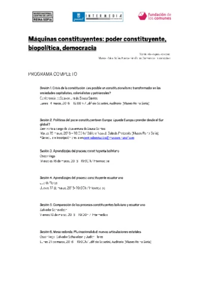 Portada del documento