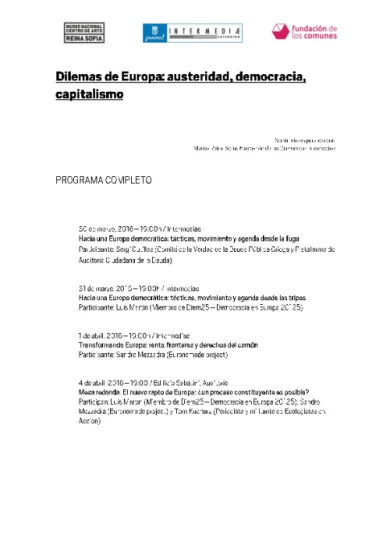 Portada del documento