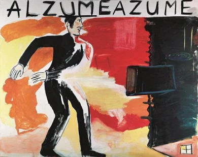 René Daniëls.Alzumeazume. Pintura, 1984. Kunstmuseum Wolfsburg