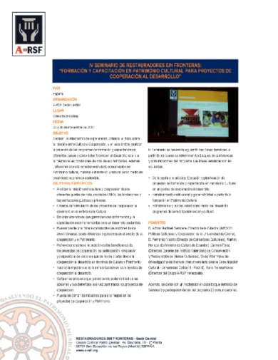 Portada del documento