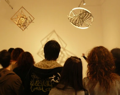 Una de las visitas a la exposición Rodchenko & Popova. Definiendo el constructivismo