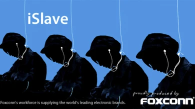 Greenpeace Suiza. iSlave. Ilustración, 2011