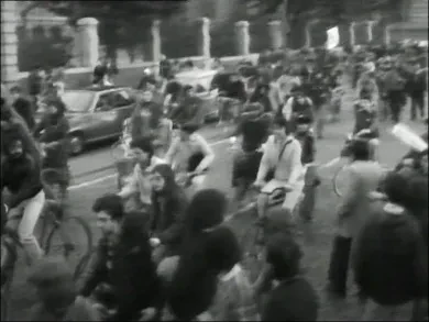 Manifestación de bicicletas