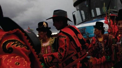 Fiesta de Todos los Santos. Departamento de La Paz, Bolivia (detalle). Fotografía: Dado Galdieri