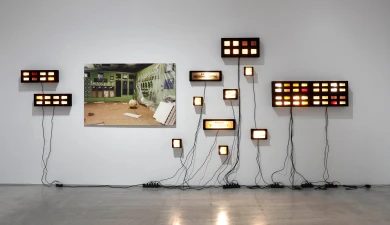 View of the room housing the show Marisa González. A Generative Way, Museo Nacional Centro de Arte Reina Sofía, 2025