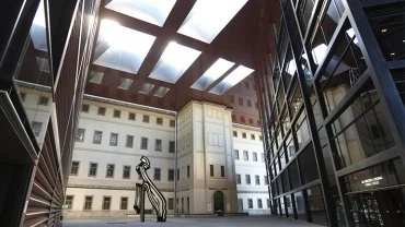 Vista del Patio Nouvel del Museo Reina Sofía
