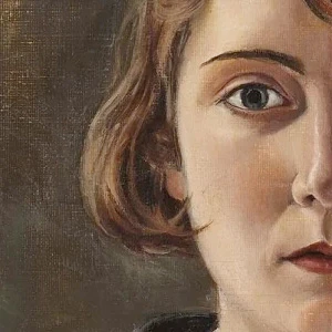 Ángeles Santos, Autorretrato (detalle), 1928
