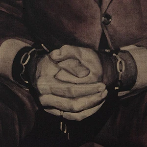 Juan Genovés, Documento nº …, 1975 (detalle). Museo Nacional Centro de Arte Reina Sofía. © Juan Genovés, VEGAP, Madrid, 2026