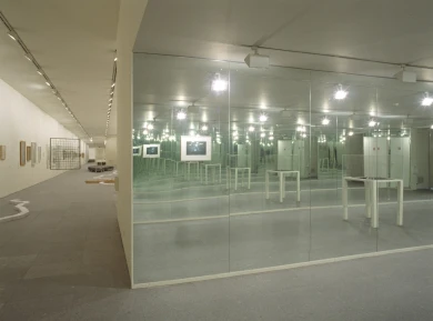 Exhibition view. Versiones del Sur: Cinco propuestas en torno al arte en América. F[r]icciones, 2000