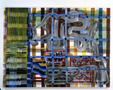 Juan Uslé; Manthis, 1998-1999. Colección Museo Helga de Alvear, Cáceres 