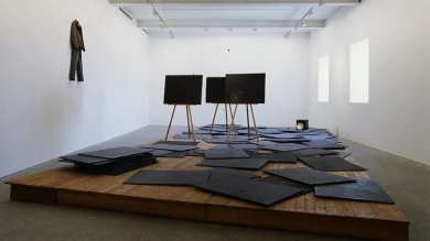 Vista de sala de la exposición. Joseph Beuys , 1994