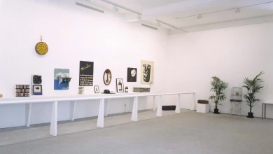 Vista de sala de la exposición. Marcel Broodthaers, 1992