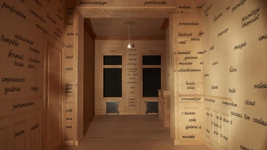 Vista de sala de la exposición. Marcel Broodthaers, 2016