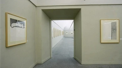 Vista de sala de la exposición. Cristino de Vera. Dibujos, 1996