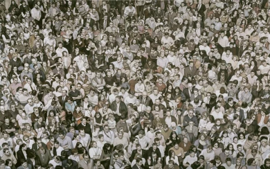 Curro González. El enjambre II, 2005. Pintura. Colección del artista