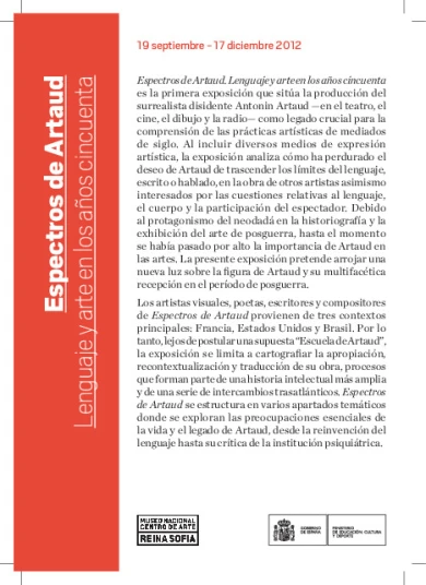 Portada del documento