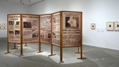 Vista de la exposición Genealogías documentales. Fotografía 1848-1917, 2022
