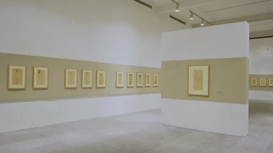 Vista de sala de la exposición. Modigliani. La colección Paul Alexandre, 1995