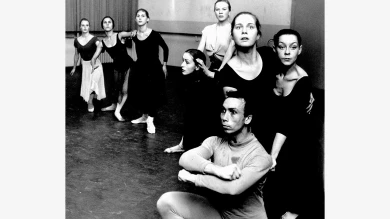 Rehearsals of The Green Table (Kurt Jooss, 1932), 1964. Photograph: Ger J. van Leeuwen