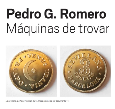 Hoja de sala: Pedro G. Romero. Máquinas de trovar