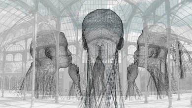 Jaume Plensa, Invisibles, 2018. © Jaume Plensa, VEGAP, Madrid, 2018