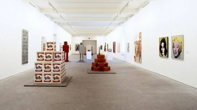 Vista de sala de la exposición. Arte Pop, 1992