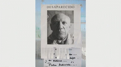 Rogelio López Cuenca. Desaparecido, 2014. Fotografía, 160 x 120 cm. Colección del artista, Galería Juana de Aizpuru