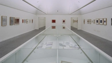 Vista de sala de la exposición. Severo Sarduy, 1998