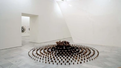 Vista de sala de la exposición. Adolfo Schlosser. 1939-2004, 2006