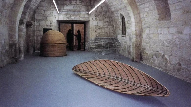 Vista de sala de la exposición. Susana Solano, 2003