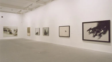 Vista de sala de la exposición. Zóbel, 2003