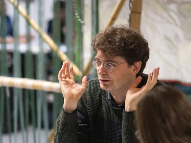 Sven Lütticken, 2021. Fotografía cortesía de BAK, basis voor actuele kunst