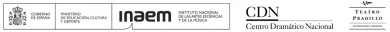 Ministerio cultura + inaem + centro dramático nacional