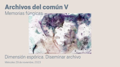 Dimensión espórica. Diseminar archivo