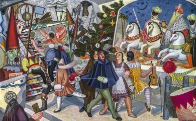 Maruja Mallo, Pascua 1927. Museo Reina Sofía. VEGAP 2026