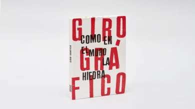 Portada de Giro gráfico. Como en el muro la hiedra, 2022