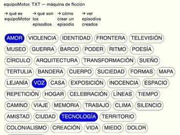 Captura de la interfaz del microsite equipoMotor. TXT