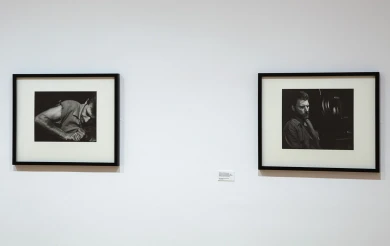 Vista de sala de exposición. Chris Killip. trabajo / work, 2013