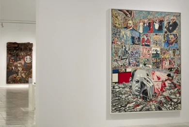 Exhibition view. Lost, Loose and Loved: Foreign Artists in Paris 1944-1968